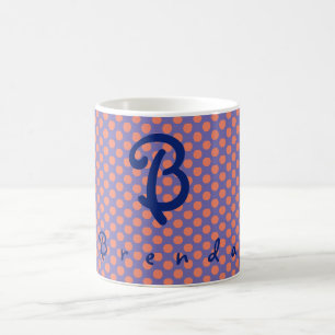 Personalised First Name Initial Coffee Mug