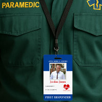 Personalised First Responder Photo ID Security