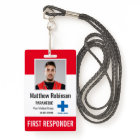 Personalised First Responder Photo ID Security