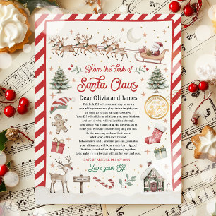 Personalised First Time Elf Arrival Letter