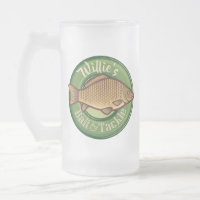 Personalised Fish and Tackle Shop Fishing Angler