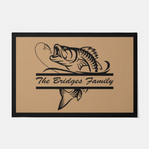Personalised Fish Doormat, Housewarming Gift Doormat