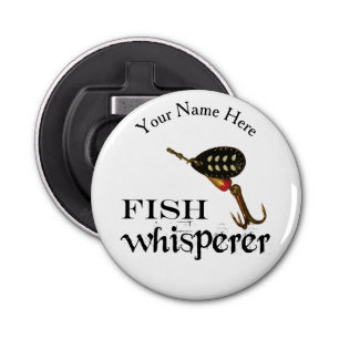 Personalised Fish Whisperer Bottle Opener
