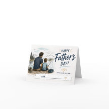 Personalised Fishing Father’s Day Card