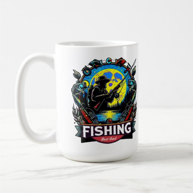 Personalised fishing mugs (Left)