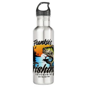 Personalised Fishing Tournament Fish Angler Trout 710 Ml Water Bottle
