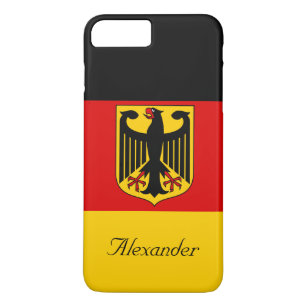 Personalised Flag of Germany with Coat of Arms Case-Mate iPhone Case