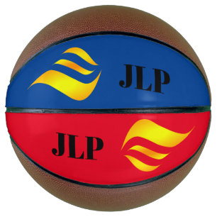 Personalised Flames Basketball