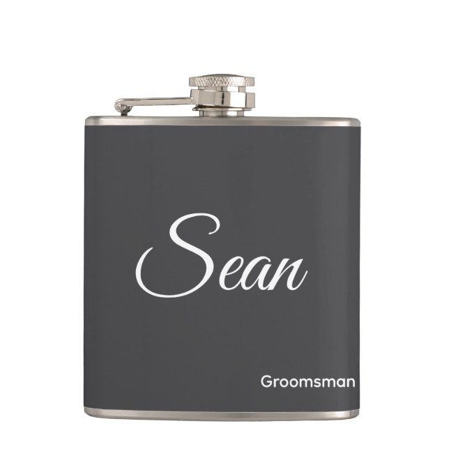 Personalised Flask (Front)