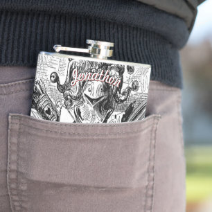 Personalised Flask Respect the Knight