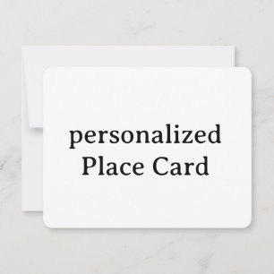 personalised Flat Card 4.25" x 5.5"