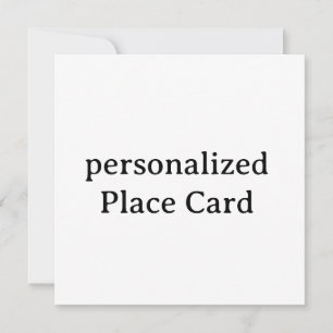 personalised Flat Card 5.25" x 5.25"