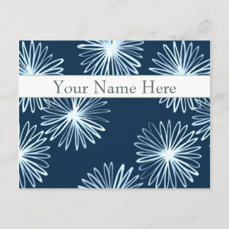 Personalised Flat Note Cards - Japanese Brush