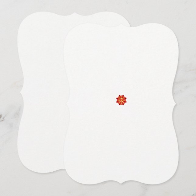 Personalised Flat Notecards | Table Place Cards (Front/Back)