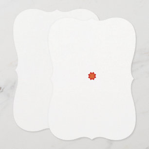 Personalised Flat Notecards Table Place Cards
