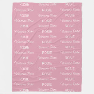 Personalised Fleece Blanket