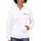 Personalised Fleece Zip Hoodie/Angel Wings