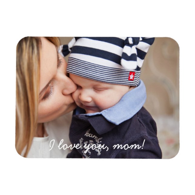 Personalised Flexible Photo Magnets Gifts For Mum (Horizontal)