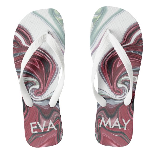 Personalised Flip flops (Footbed)