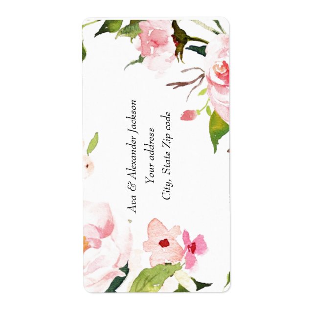 Personalised floral (Front)