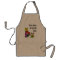 Personalised Floral Art Gardener Saying Apron