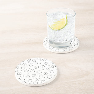 Personalised Floral Birthday Gift Folder Coaster