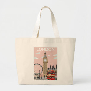 "Personalised Floral Canvas Tote – Eco-Friendly &