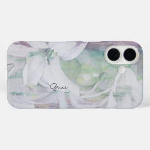 Personalised Floral iPhone 16 Case