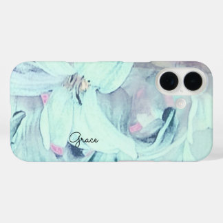 Personalised Floral  iPhone 16 Case