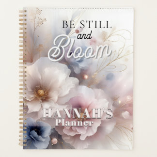 Personalised Floral  Christian Faith Planner