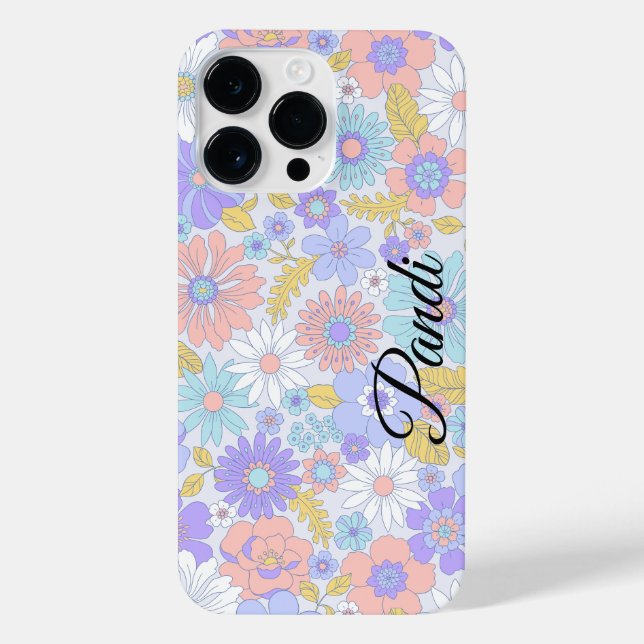 personalised floral garden iPhone case (Back)