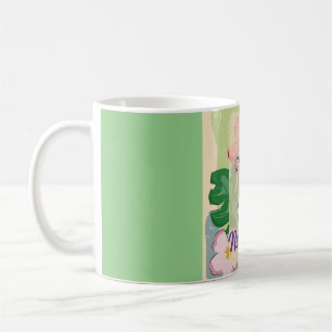 Personalised Floral Get Well Mug