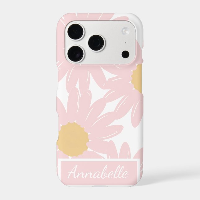 Personalised Floral iPhone Case (Back)