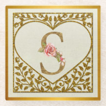 Personalised Floral Monogram, From A to Z 