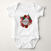 Personalised Floral Pattern Monogram Name