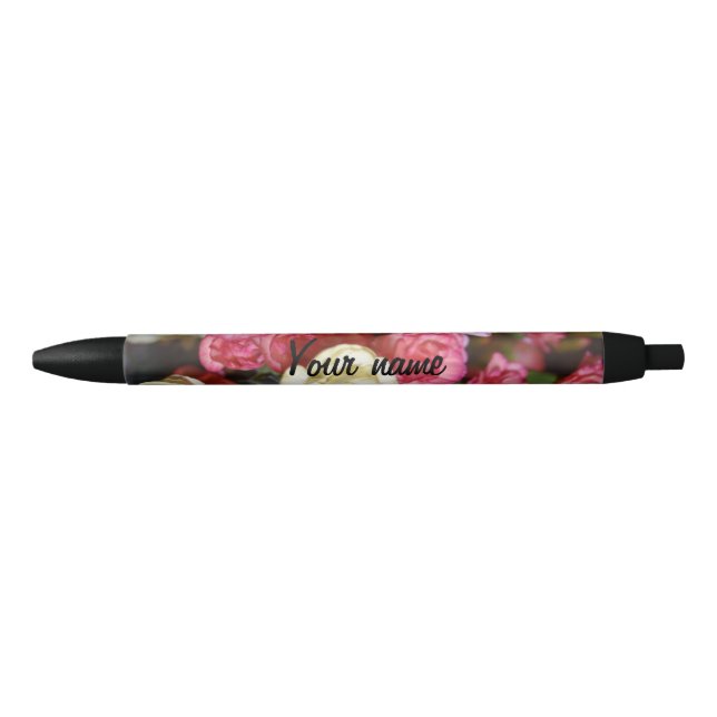 Personalised Floral Pen (Front)