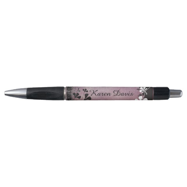 Personalised Floral Pens (Front)