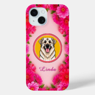 Personalised Floral Personalised Gift iPhone 15 Case