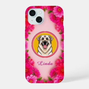 Personalised Floral Personalised Gift iPhone 15 Case