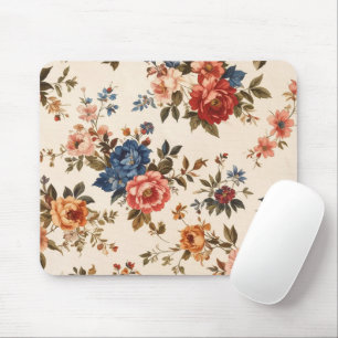 Personalised floral Photo Modern Mouse Mat