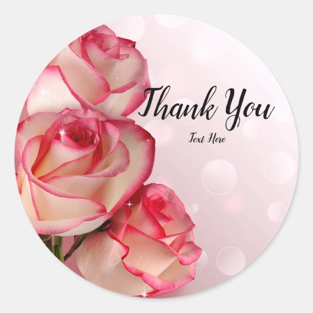 Personalised Floral stickers (Front)
