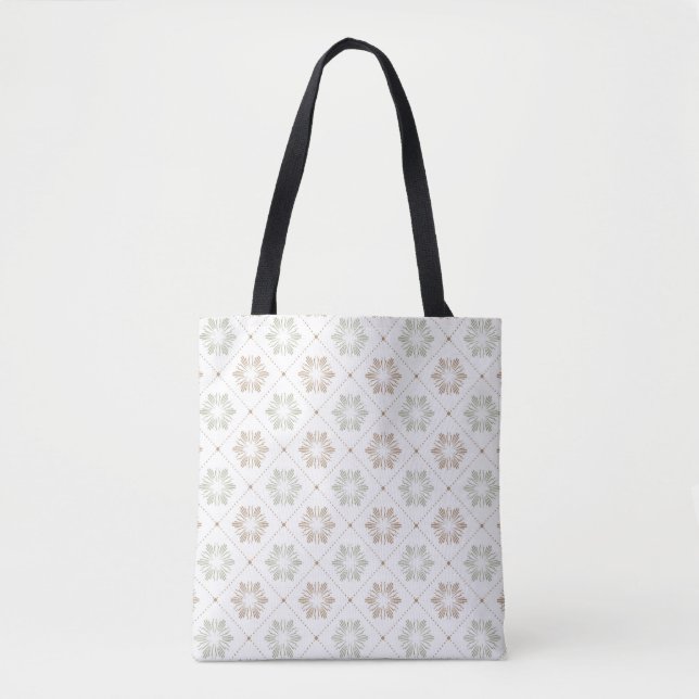 personalised Floral Tote Bag (Front)