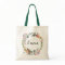 Personalised Floral Tote Bag