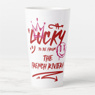 Personalised Floral Wedding Invitation Suite Latte Mug