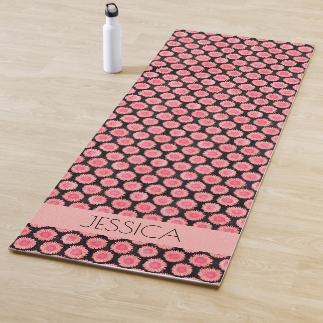 Personalised Floral Yoga Mat (In Situ)