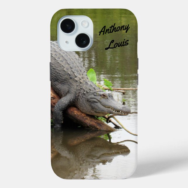 Personalised Florida Gator - Alligator Phone Case (Back)