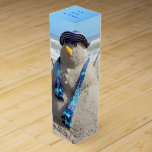 Personalised Florida Snowman Wine Box<br><div class="desc">Personalised Florida Snowman Wine Box -- Just think - no gift card required!  Just easily personalise your gift card message on the top of the box!</div>