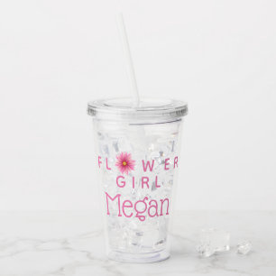 Personalised Flower Girl Cup