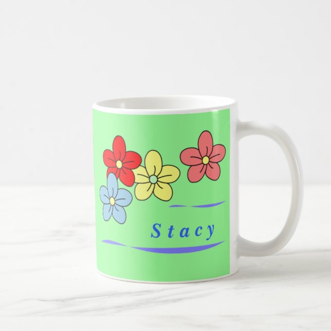 Personalised Flower Mugs (Right)