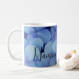 Personalised Flowers Floral Design Coffee Mug